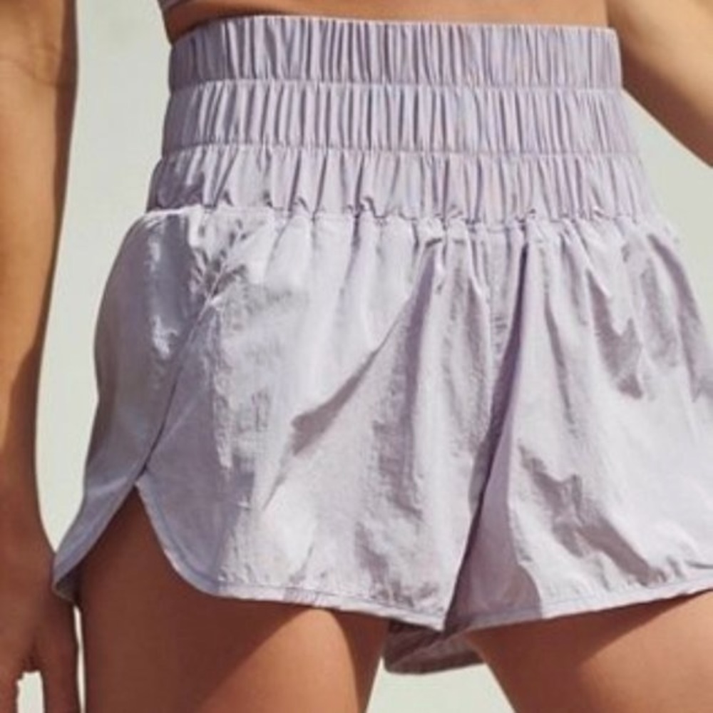 Free People FP Movement Lavender Athletic Shorts - Picture 4 of 11